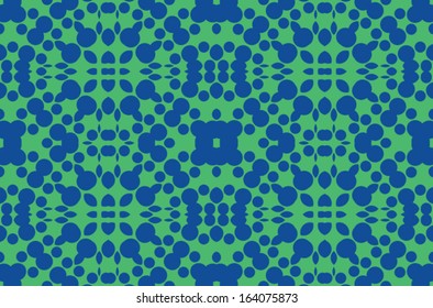 Abstract ornament background, seamless pattern, EPS8 - vector graphics.