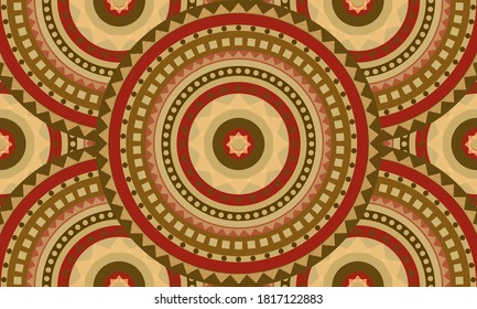 Abstract ornament background, seamless pattern