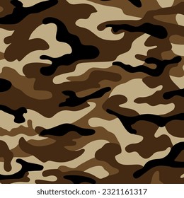 Abstract ornament Camouflage tiger skin and army vector pattern design suitable for hunting and tactical suit or uniform