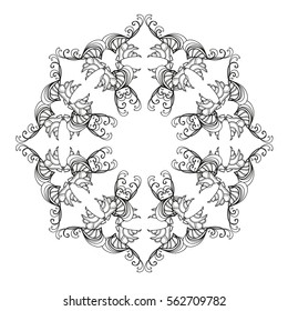 Abstract ornament for design