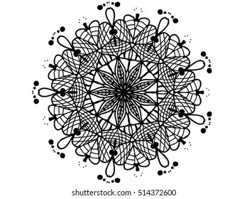abstract ornament doodle background