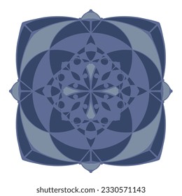 Abstract ornament. Doodle pattern. Vector illustration.