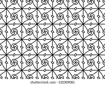 abstract ornament doodle style background