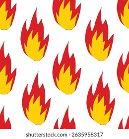 abstract ornament of fire. vector eps 10