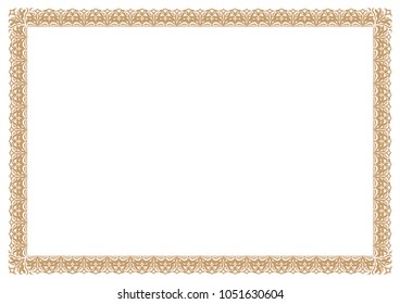 Abstract Ornament Frame & Border