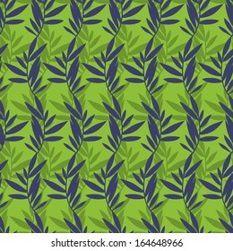 Abstract ornament from leaves