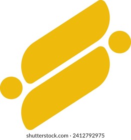 Abstraktes Logo, Vektorelement
