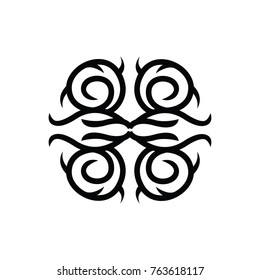 abstract ornament logo vector
