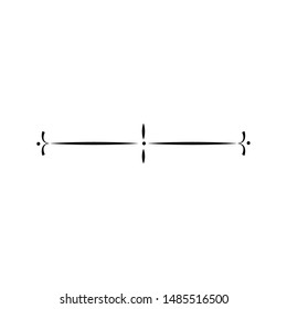 abstract ornament object on a white background, vector illustration design