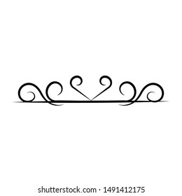 abstract ornament object on a white background, vector illustration design
