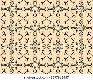 Patrón abstracto del ornamento para la impresión, materia textil, tela, Web, Diseño gráfico