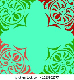 Abstract Ornament Pattern Seamless