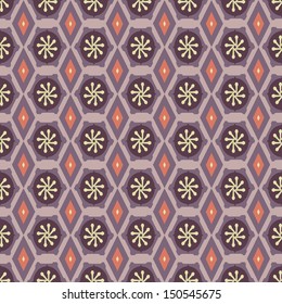 Abstract ornament. Seamless pattern.