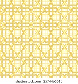 abstract ornament Seamless Pattern Design. Celtic Knot Pattern Design. Golden Geometric Pattern Background.