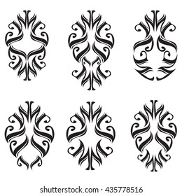 Pinstripe Design Collection Stock Vector (Royalty Free) 88827979 ...