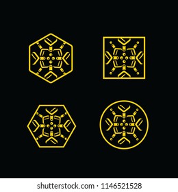 Abstract Ornament Sets Vector Eps.10
