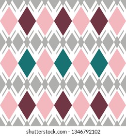 Abstract ornament with soft colors. - vector