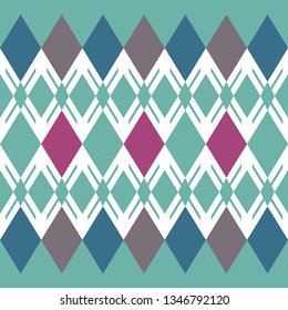 Abstract ornament with soft colors. - vector