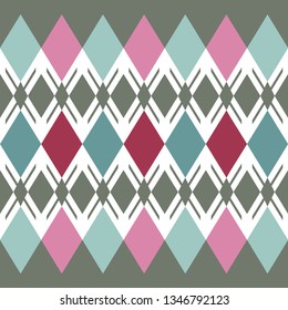 Abstract ornament with soft colors. - vector