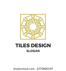 Diseño vectorial de la ilustración de la plantilla de ornamento abstracto