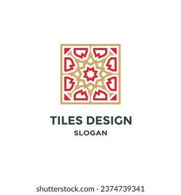 Diseño vectorial de la ilustración de la plantilla de ornamento abstracto