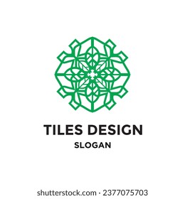 Diseño vectorial de la ilustración de la plantilla de ornamento abstracto