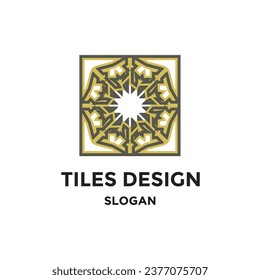 Diseño vectorial de la ilustración de la plantilla de ornamento abstracto