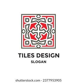 Abstract ornament template illustration vector design