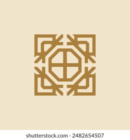 Abstract ornament template illustration vector design