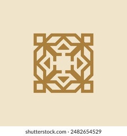 Abstract ornament template illustration vector design