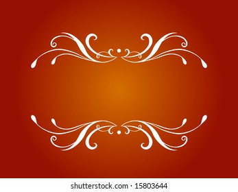 abstract ornament in vintage style
