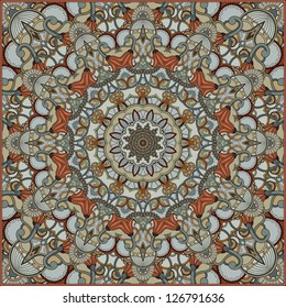 Abstract ornamental background. Ethnic design