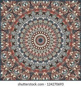 Abstract ornamental background. Ethnic textile