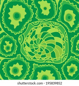 Abstract ornamental background. Hand drawn vector art.