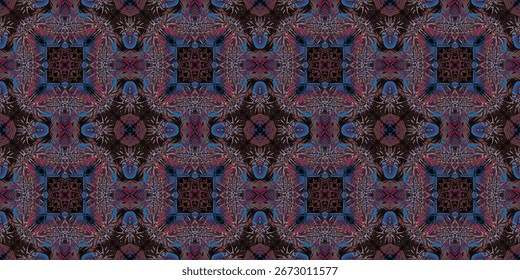 abstract ornamental background seamless pattern. fabric prints texture. decorative design. Vector. Seamless damask pattern
