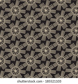 Abstract ornamental background. Vector art