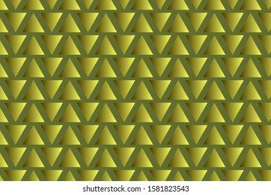 Abstract ornamental composition of colored, gradient, geometric shapes on a dark background. Vector image.