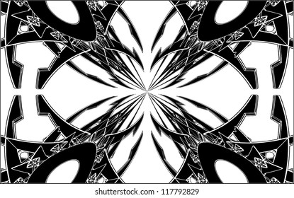 Abstract Ornamental Constructions Vector 229