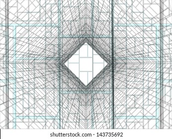 Abstract Ornamental Constructions Vector 239