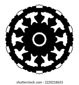 Resumen de elementos de diseño ornamental. Dibujo simple de garabatos. Ilustración vectorial. 
