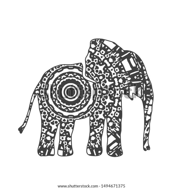 Indian Elephant Shape