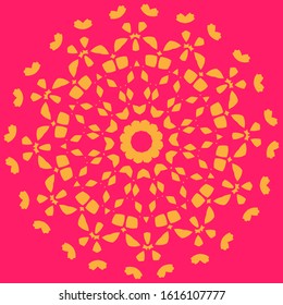 Abstract ornamental ellipse. Abstract vector background. Circle background. Decorative pattern. Abstract flower. Flower background. Art wallpaper. mandala background.