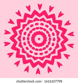 Abstract ornamental ellipse. Abstract vector background. Circle background. Decorative pattern. Abstract flower. Flower background. Art wallpaper. mandala background.