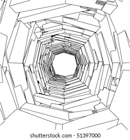 Abstract Ornamental Hole Vector 162