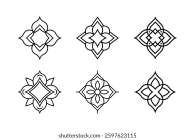 Abstract Ornamental Logo Vectors art