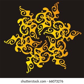 abstract ornamental pattern