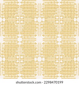 Abstract ornamental pattern.  Endless vector texture on beige background. Print for fabric, wall paper, textile print, scrapbook paper, wrapping paper, notebook covers, cosmetics packing, bed lining