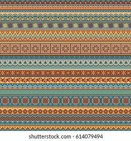 Abstract ornamental pattern. Vector background.