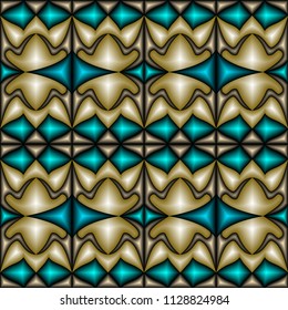 Abstract Ornamental Pattern for wide use