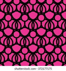 Abstract ornamental seamless pattern for print onto fabric, web page background, textile and wallpaper. Vector illustration.
